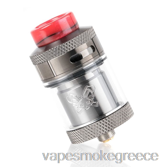 Vape Greece Hellvape X ειδωλολατρικό νεκρό κουνέλι 25mm Rta Gunmetal